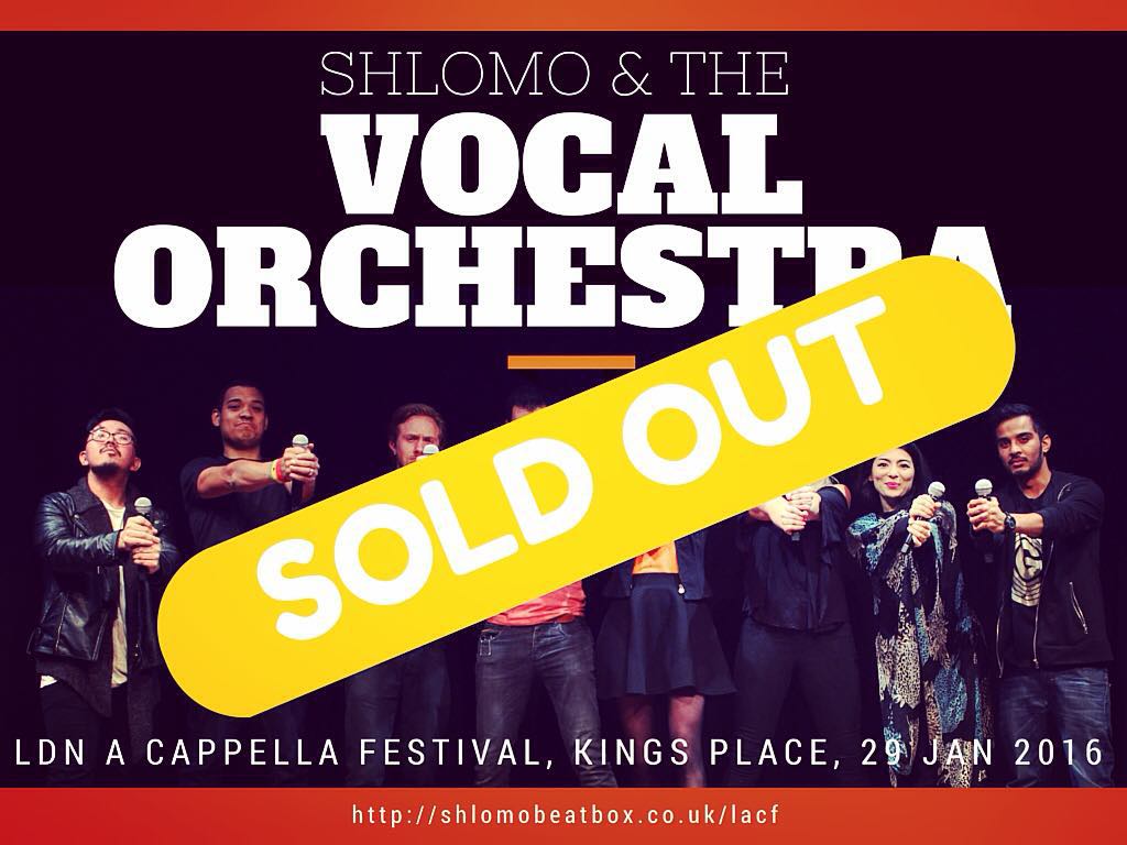 @Shlomo &amp; the @VocalOrchestra at #lacf2016 sold out http://ift.tt/1WesvG8